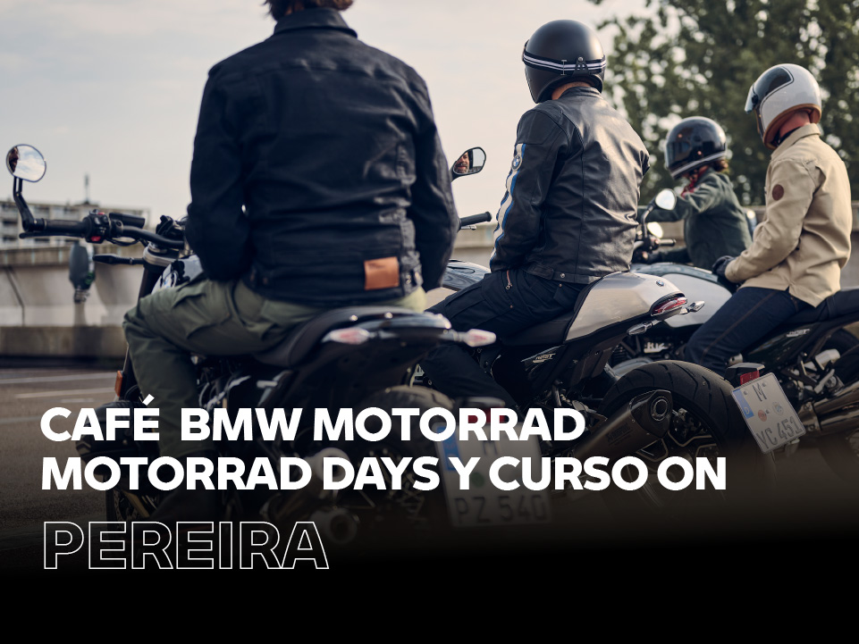 CAFÉ BMW MOTORRAD – CÓMO PREPARAR TU VIAJE  (Vitrina Pereira)