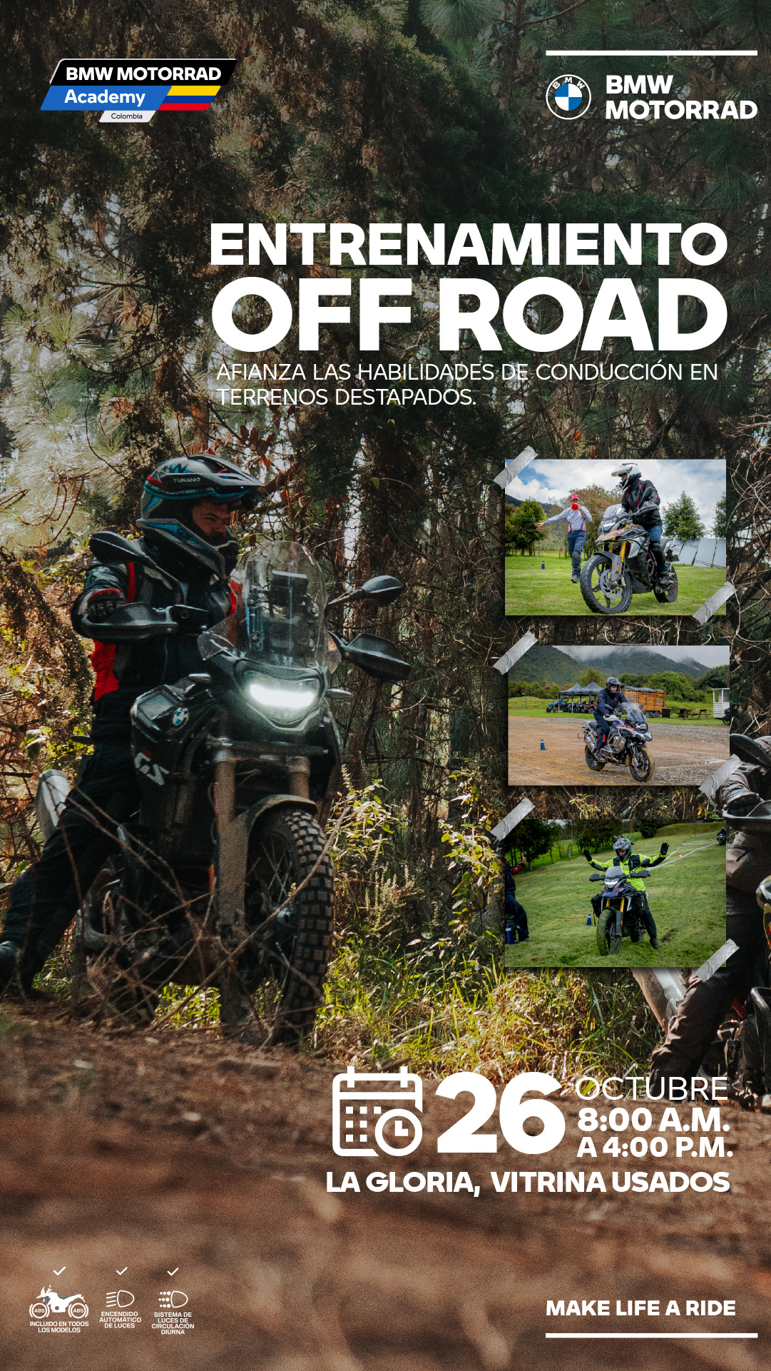 ENTRENAMIENTO OFF ROAD BOGOTÁ – OCTUBRE  26