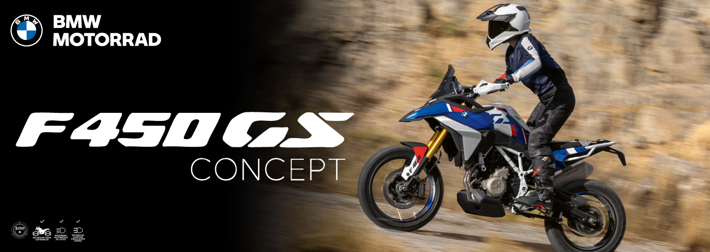 BMW Concept F 450 GS – Ligera y potente.