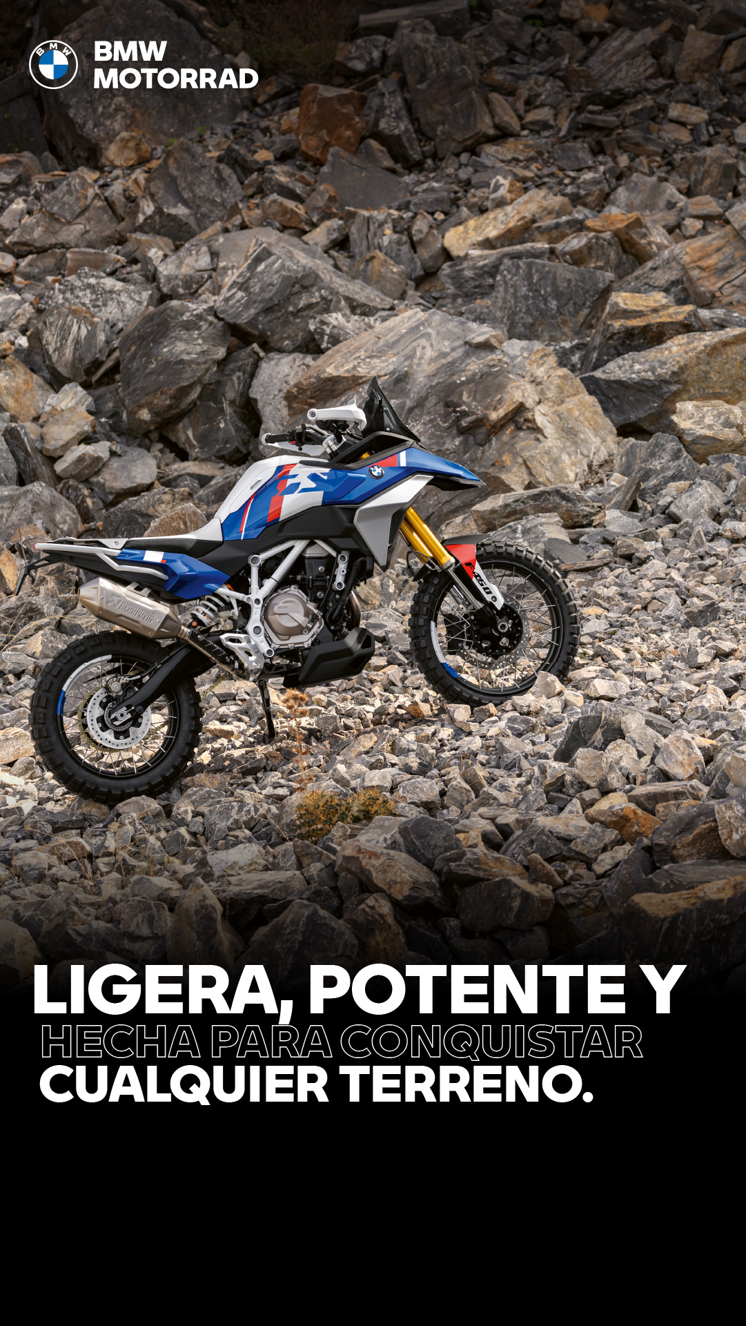 BMW Concept F 450 GS – Ligera y potente.